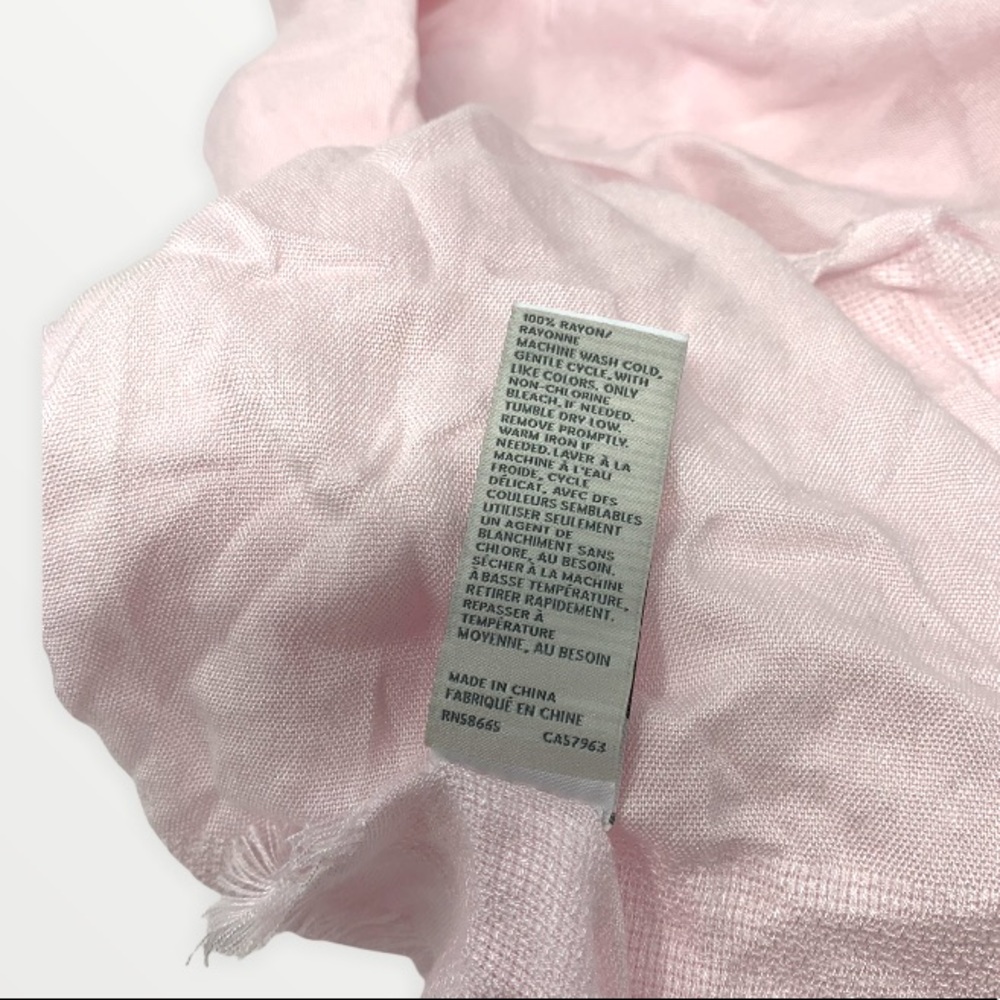 Nordstrom Rack Fringe Rayon Scarf - Picture 3 of 3